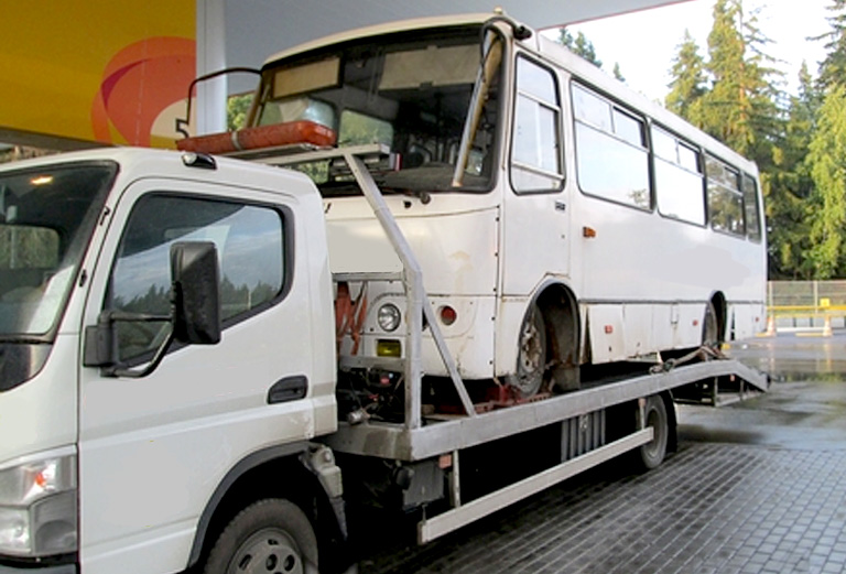 Транспортировать автобус цена из Уфы в Новосибирск