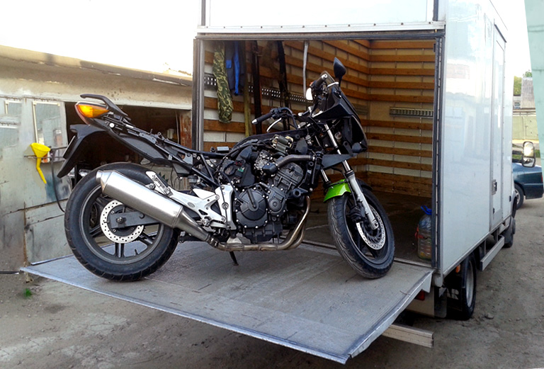 Перевозка мотоцикла из Иркутска в Ангарска